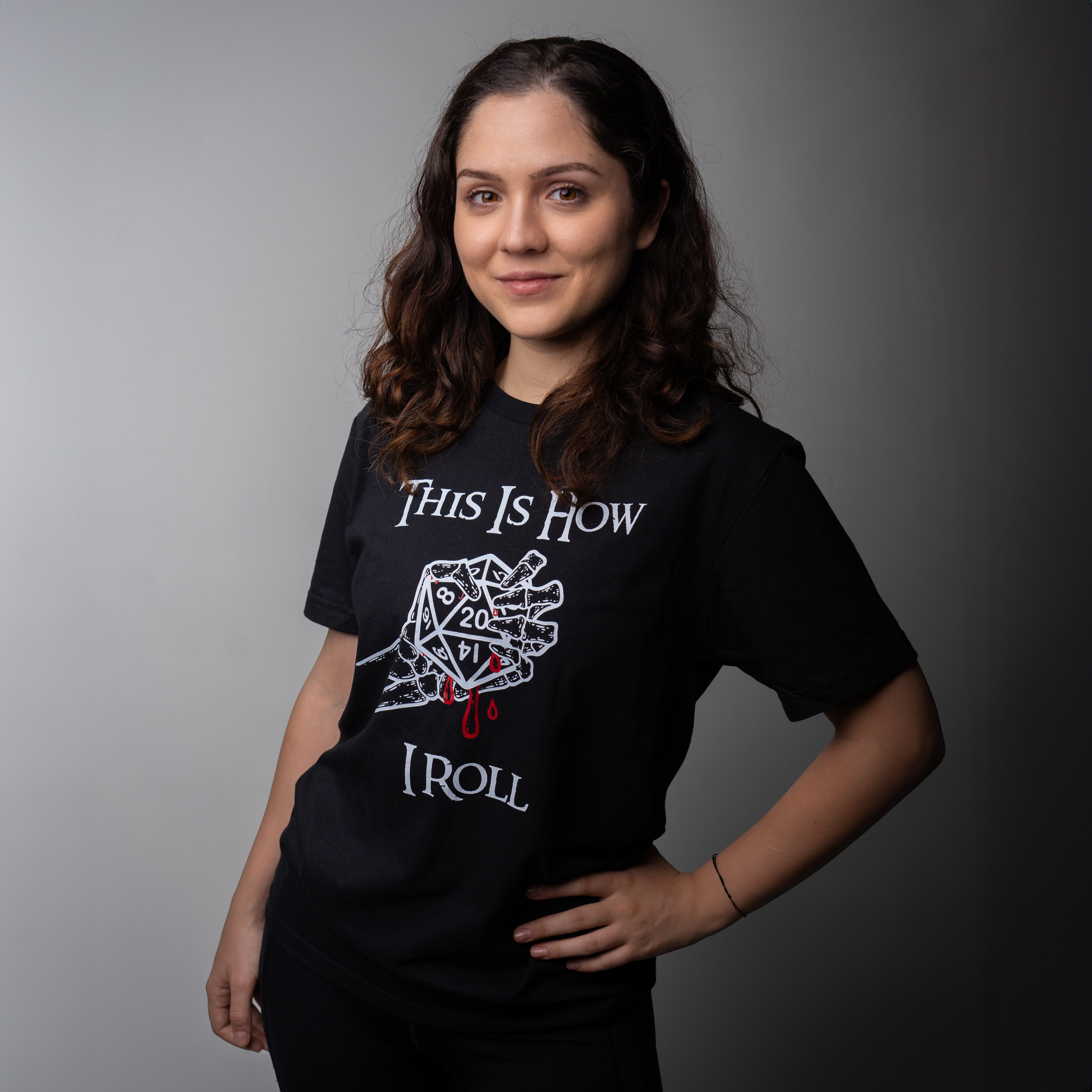 D&D T-Shirt, How I Roll, Light Cotton, Unisex