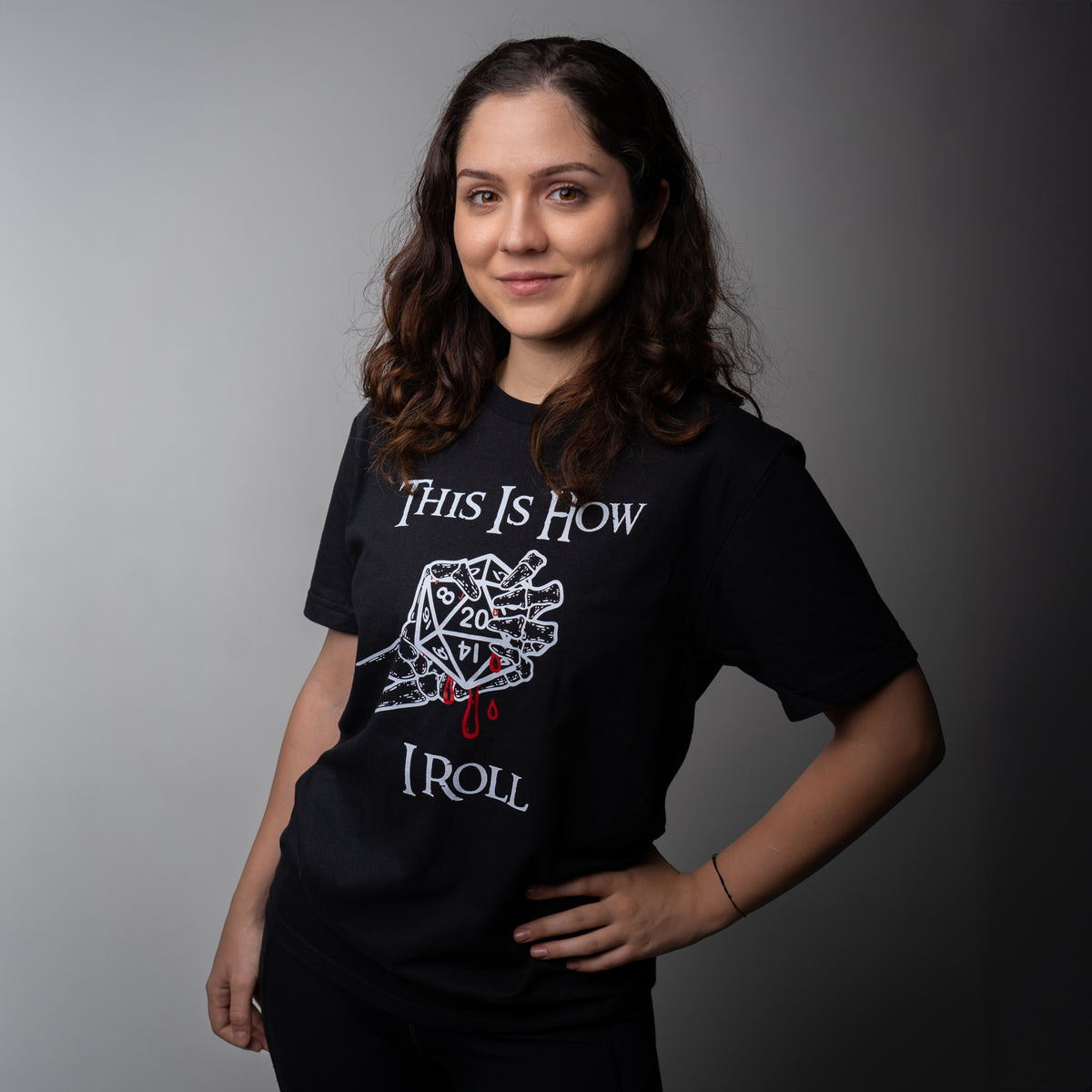 D&D T-Shirt, How I Roll, Light Cotton, Unisex