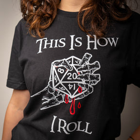 D&D T-Shirt, How I Roll, Light Cotton, Unisex
