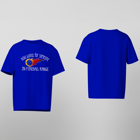 D&D T-Shirt, In Fireball Range, Light Cotton, Unisex