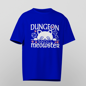 D&D T-Shirt, Dungeon Meowster, Light Cotton, Unisex
