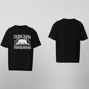 D&D T-Shirt, Dungeon Meowster, Light Cotton, Unisex