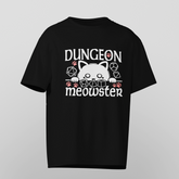 D&D T-Shirt, Dungeon Meowster, Organic Cotton, Unisex