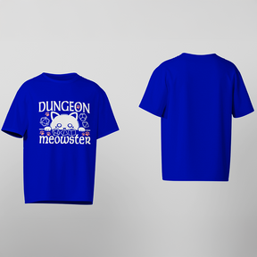 D&D T-Shirt, Dungeon Meowster, Light Cotton, Unisex