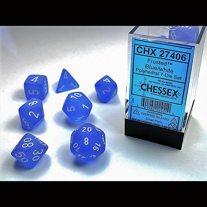 7 Zaruri Chessex, Frosted Blue/White