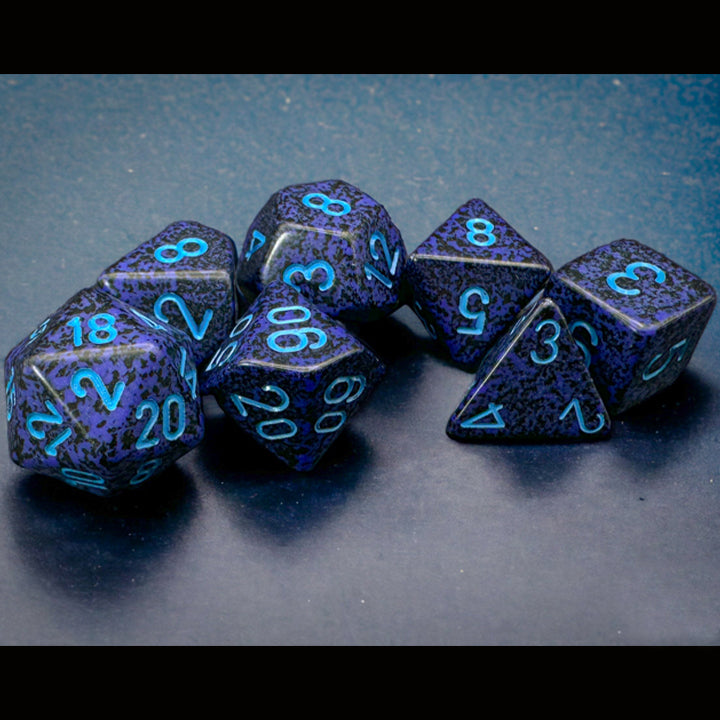 7 Zaruri Chessex, Speckled Stealth Cobalt