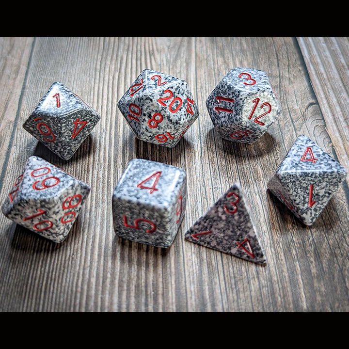 7 Zaruri Chessex Speckled ~ Granite