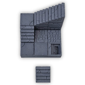 Small Stairway Set, Dungeon Blocks