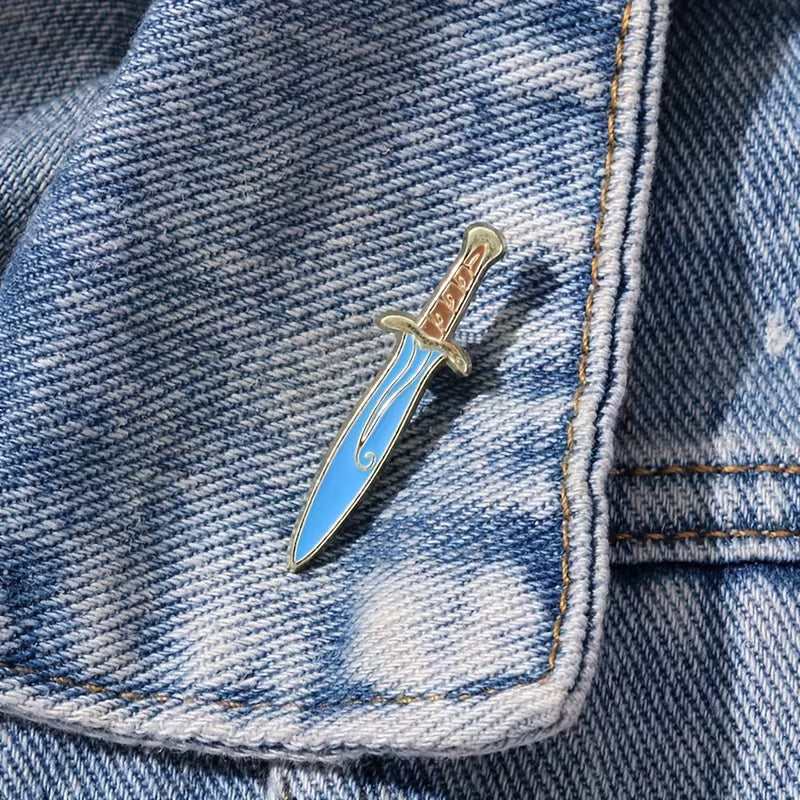 Sting Elvish Blade, Lord of the Rings, Metal Pin