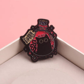 Evil Inside, Gothic Meme, Pin