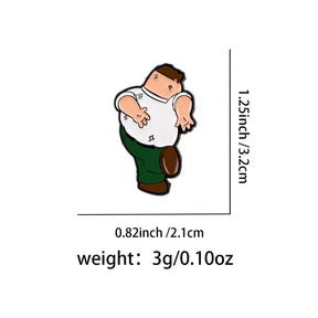 Peter Griffin, Family Guy, Metal Pin