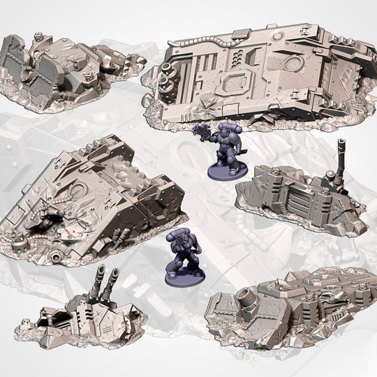 Pachet de Tancuri Distruse