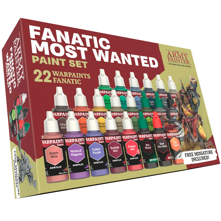 The Army Painter, Warpaints Fanatic: Most Wanted Paint Set