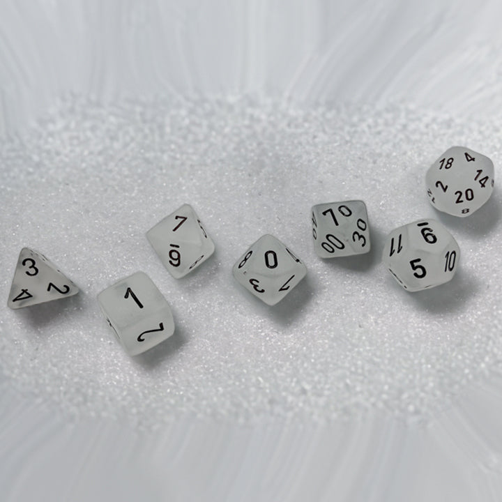 7 Zaruri Chessex, Frosted Clear/Black