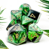 7 Zaruri Chessex, Gemini Black-Green/Gold