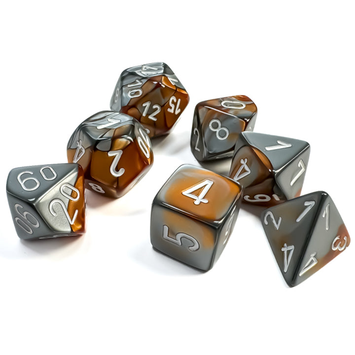 7 Zaruri Chessex, Gemini Copper-Steel/White