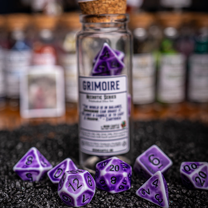 Grimoire, Necrotic Series, Dice Set