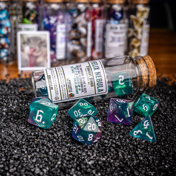 Helix Nebula, Stardust Series, Dice Set