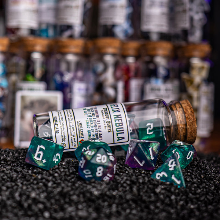 Helix Nebula, Stardust Series, Dice Set