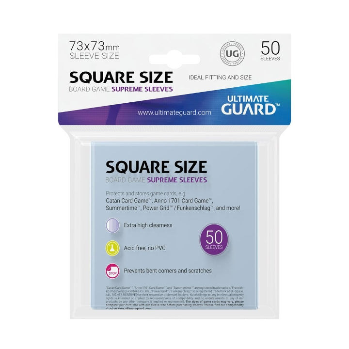 Ultimate Guard Supreme Sleeves for - Square (50)