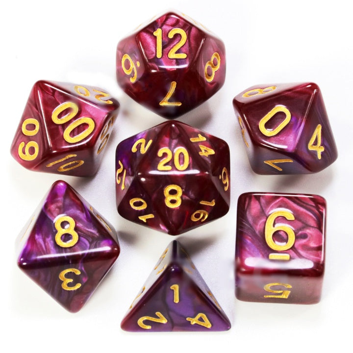 Set 7 Zaruri D&D ~ Purple Ruby