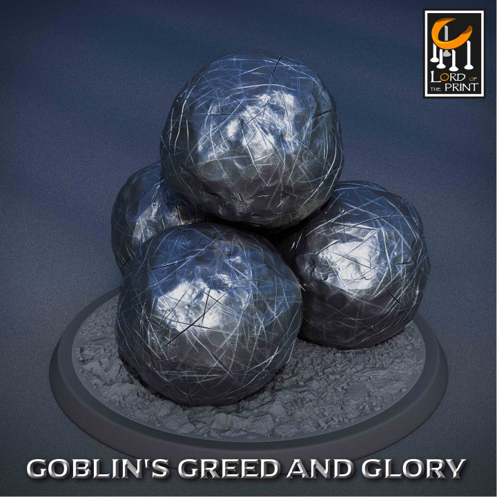 Goblin Props - Cannonballs