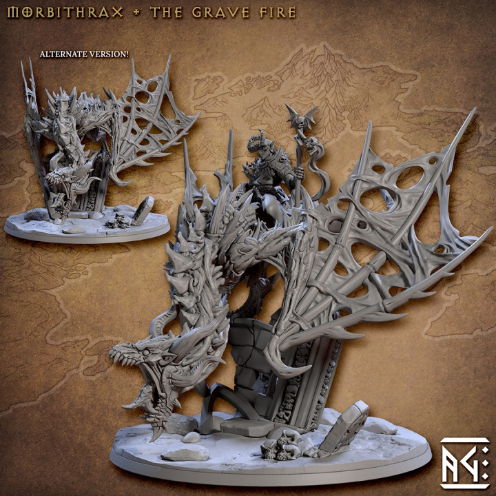 Morbithrax, the Grave Fire Dragon