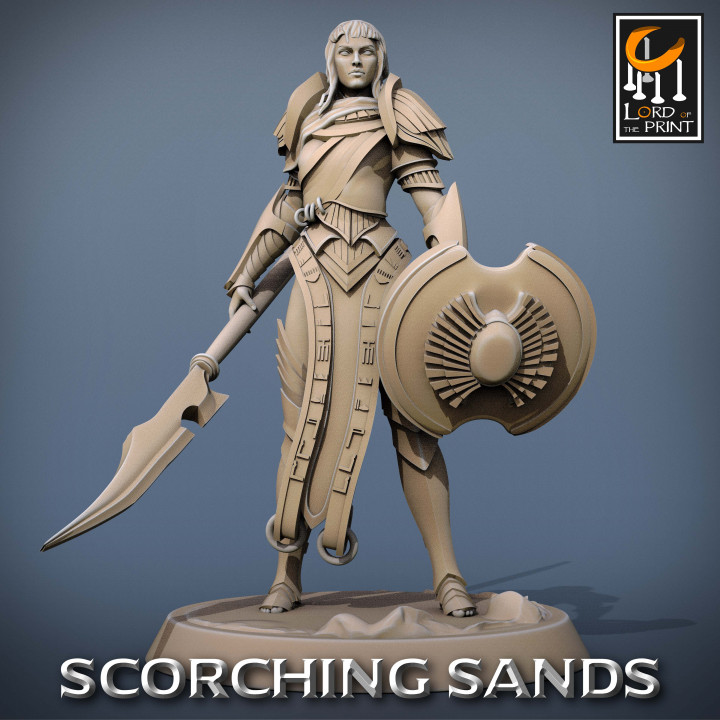 Lancer Infintry Egyptian Infantry - Lancer Maidens – Nerd Castle