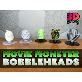 Set 5 Monstri Bobblehead