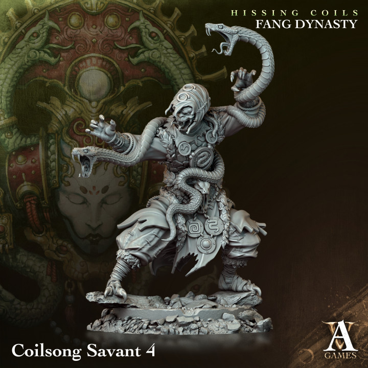 Coilsong Savant, Slithery Druid