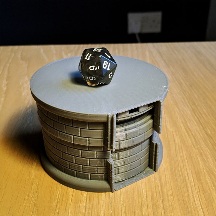 Dice Tower Colapsabil + Dice Tray