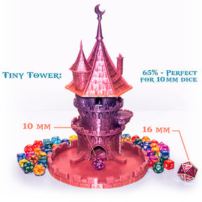 Turnul de zaruri al vrăjitorului FatesEnd + Tavă