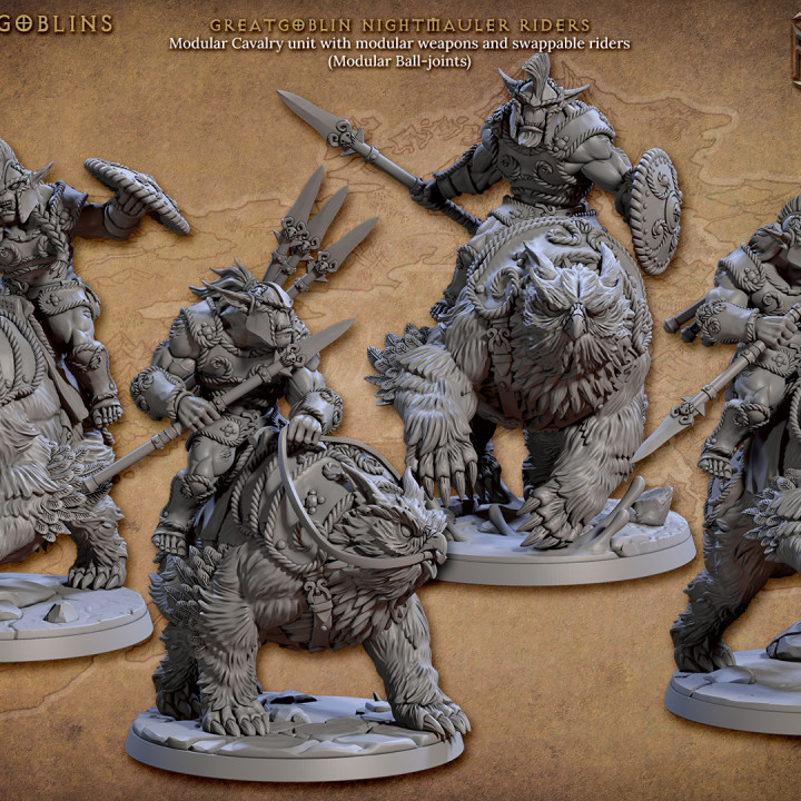 Urgal Greatgoblin, Owlbear Rider