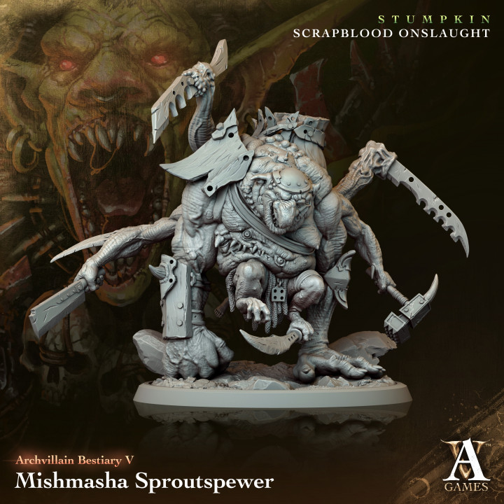 Mishmasha Sproutspewer, Flesh Abomination