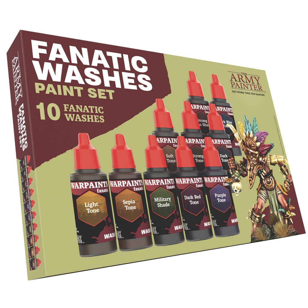 The Army Painter, Warpaints Fanatic: Washes Paint Set
