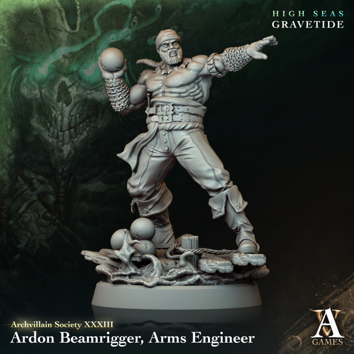 Ardon Beamrigger, Arms Engineer