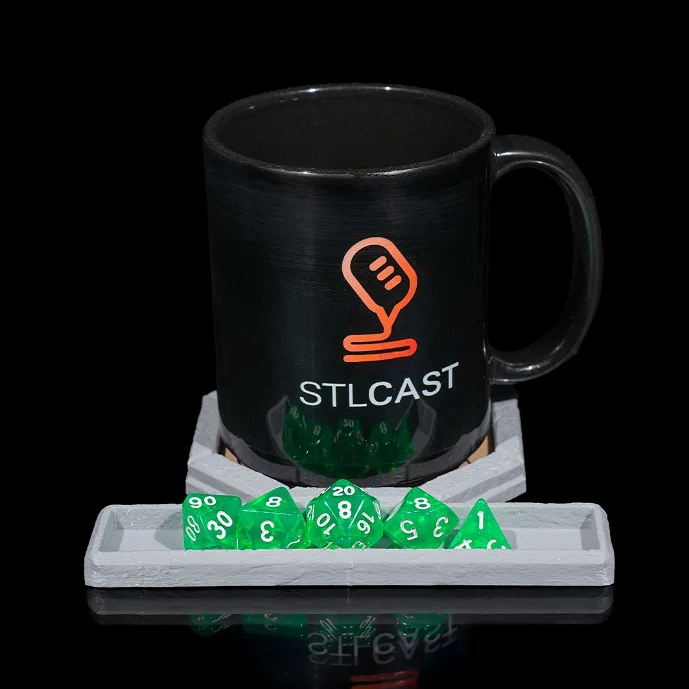 Class-ic Coaster and Dice Holder