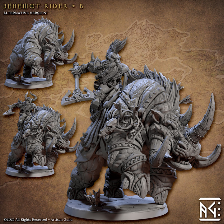 Behemot Dwarven Riders Pack