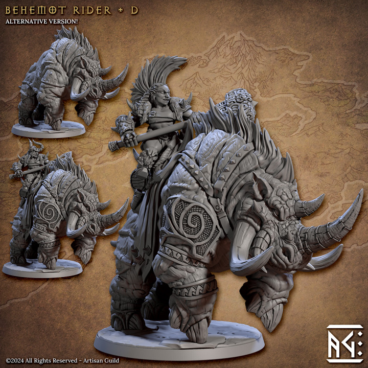 Behemot Dwarven Riders Pack