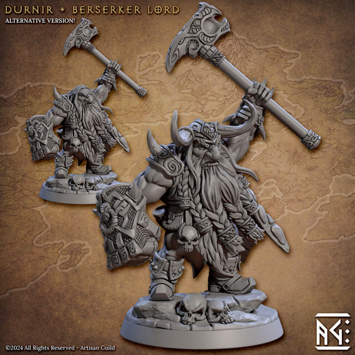 Durnir, Dwarven, Barbaric Lord