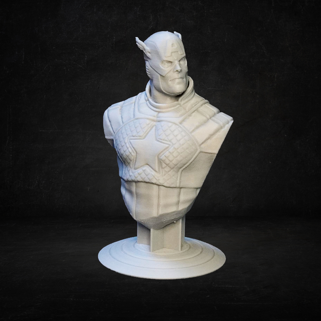 Captain America, Avengers, Bust Statue