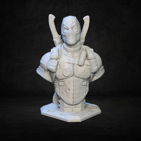 Deadpool, Marvel, Bust Statue