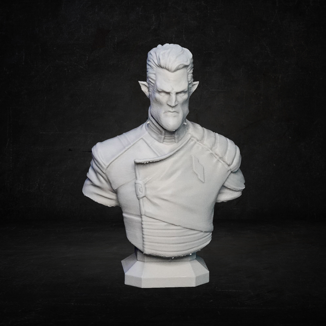 Admiral Gord, Bust Statue