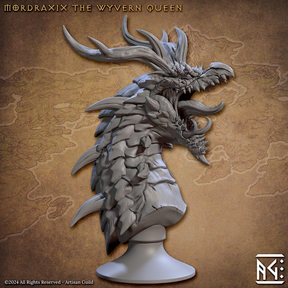 Mordraxix, The Wyvern Queen, Bust