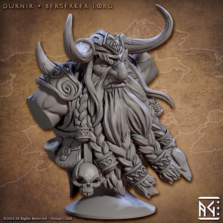 Durnir, Berserker Lord, Bust