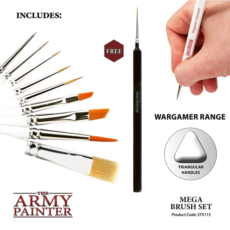 The Army Painter, Mega Brush Set