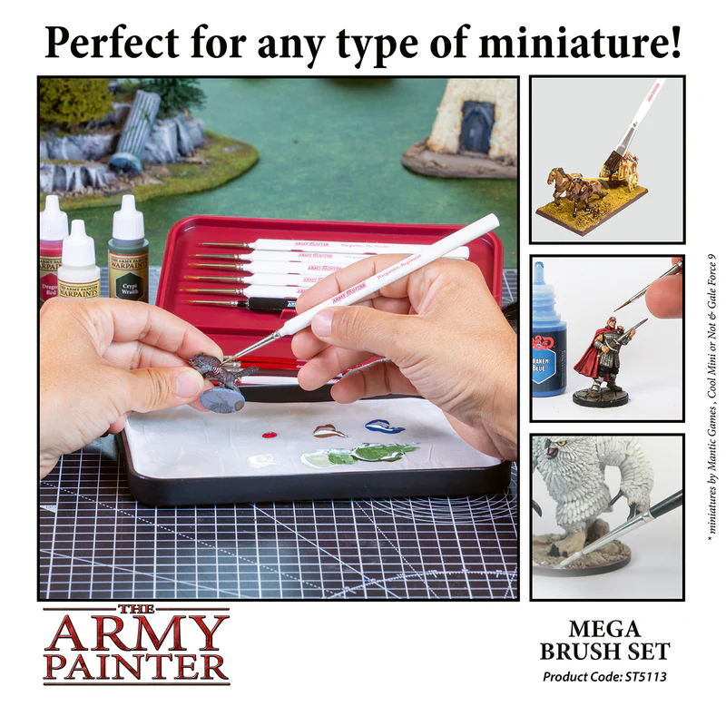 The Army Painter, Mega Brush Set