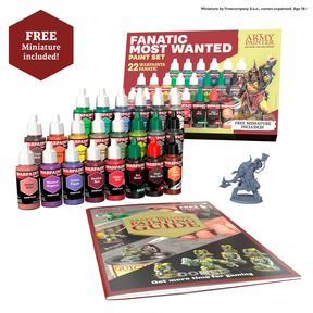 The Army Painter, Warpaints Fanatic: Most Wanted Paint Set