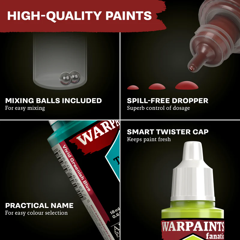 The Army Painter, Warpaints Fanatic: Most Wanted Paint Set