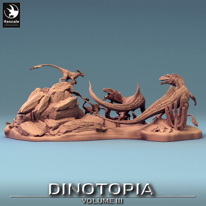 Dinotopia Diorama Pack